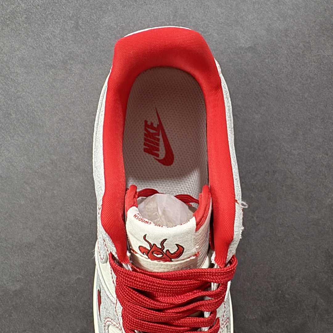 图片[7]-【定制版】Nike Air Force 1\’07 Low 麻辣龙虾 空军一号低帮休闲板鞋 ZD1988-004  #定制皮料 定制鞋盒 原楦原纸板 纯正空军版型 内置全掌气垫  尺码：36 36.5 37.5 38 38.5 39 40 40.5 41 42 42.5 43 44 44.5 45 编码：HXSB310320-选品中心