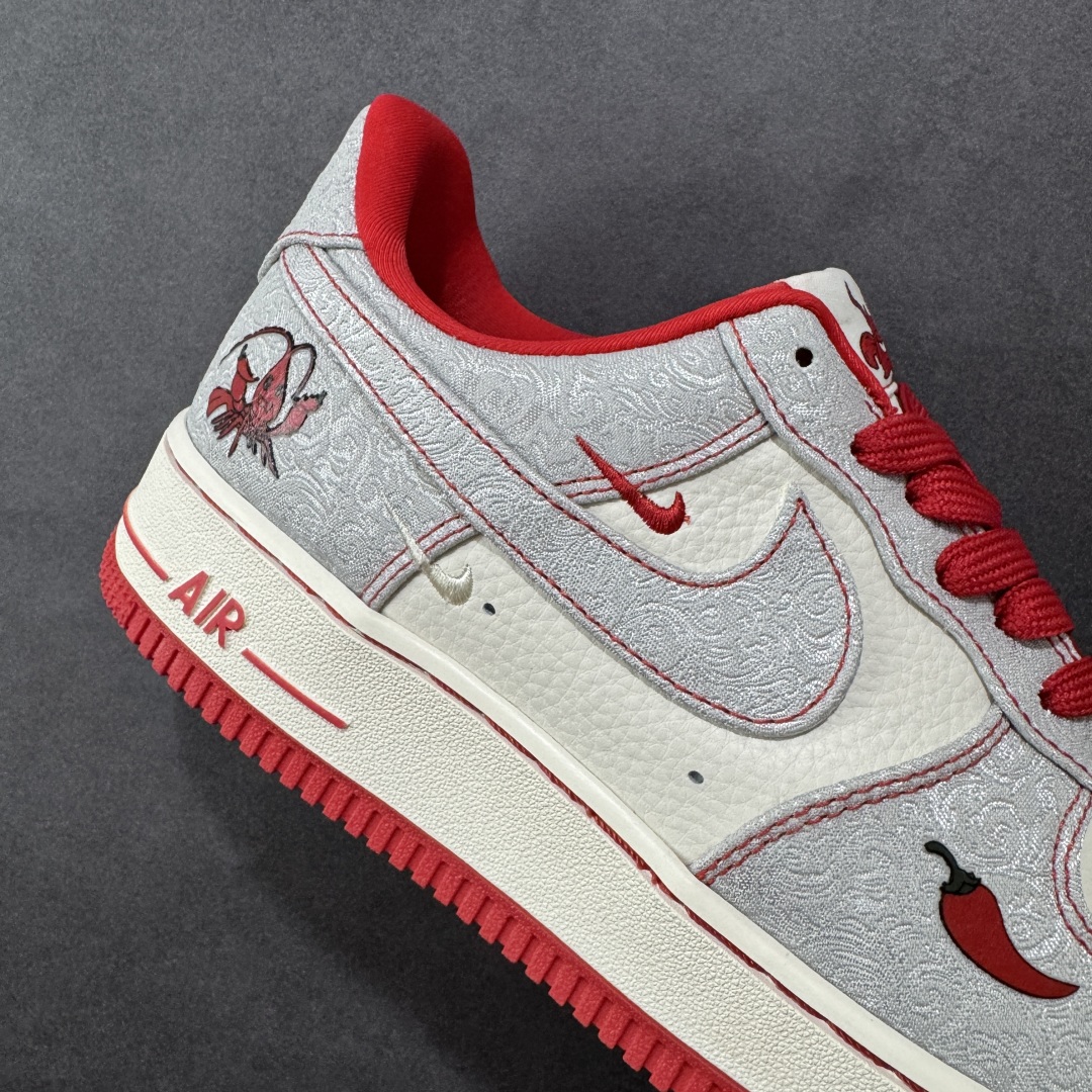 图片[6]-【定制版】Nike Air Force 1\’07 Low 麻辣龙虾 空军一号低帮休闲板鞋 ZD1988-004  #定制皮料 定制鞋盒 原楦原纸板 纯正空军版型 内置全掌气垫  尺码：36 36.5 37.5 38 38.5 39 40 40.5 41 42 42.5 43 44 44.5 45 编码：HXSB310320-选品中心