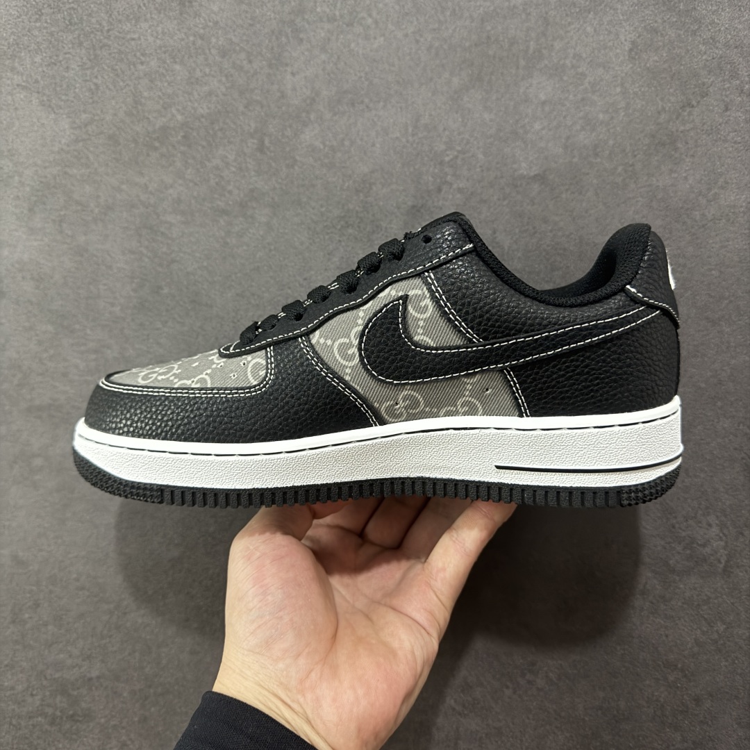图片[2]-【定制版】Nike Air Force 1\’07 Low 古驰联名 荔纹印花 空军一号低帮休闲板鞋 AH8462-002  #定制皮料 定制鞋盒 原楦原纸板 纯正空军版型 内置全掌气垫  尺码：36 36.5 37.5 38 38.5 39 40 40.5 41 42 42.5 43 44 44.5 45 编码：HXSA310320-选品中心
