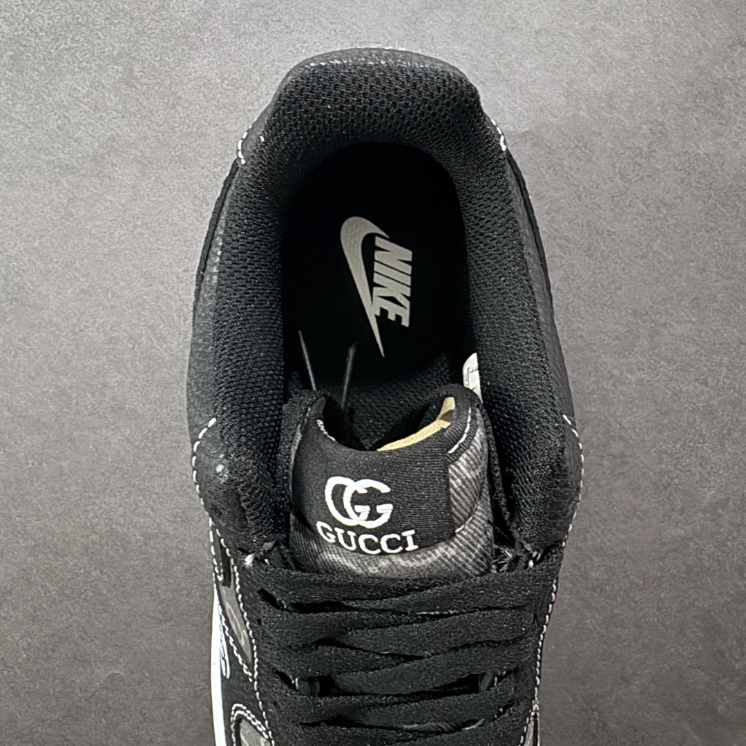 图片[7]-【定制版】Nike Air Force 1\’07 Low 古驰联名 荔纹印花 空军一号低帮休闲板鞋 AH8462-002  #定制皮料 定制鞋盒 原楦原纸板 纯正空军版型 内置全掌气垫  尺码：36 36.5 37.5 38 38.5 39 40 40.5 41 42 42.5 43 44 44.5 45 编码：HXSA310320-选品中心