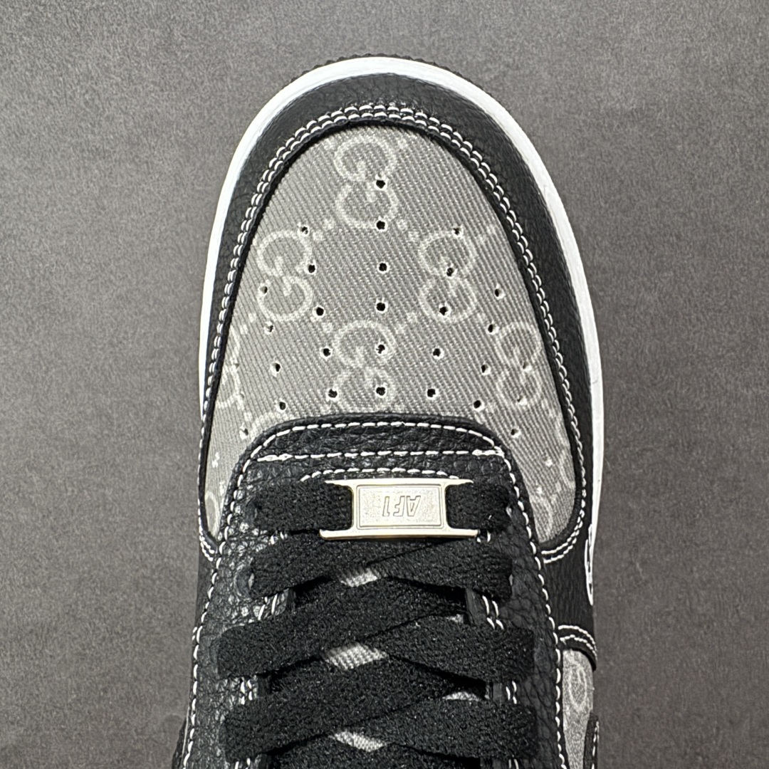 图片[8]-【定制版】Nike Air Force 1\’07 Low 古驰联名 荔纹印花 空军一号低帮休闲板鞋 AH8462-002  #定制皮料 定制鞋盒 原楦原纸板 纯正空军版型 内置全掌气垫  尺码：36 36.5 37.5 38 38.5 39 40 40.5 41 42 42.5 43 44 44.5 45 编码：HXSA310320-选品中心