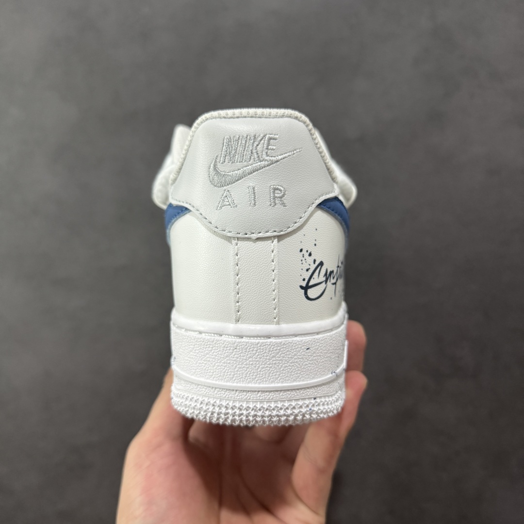 图片[4]-【定制版】Nike Air Force 1\’07 Low 字母涂鸦复古 空军一号低帮休闲板鞋 ZH0316-106  #定制皮料 定制鞋盒 原楦原纸板 纯正空军版型 内置全掌气垫  尺码：36 36.5 37.5 38 38.5 39 40 40.5 41 42 42.5 43 44 44.5 45 编码：HXSA310320-选品中心