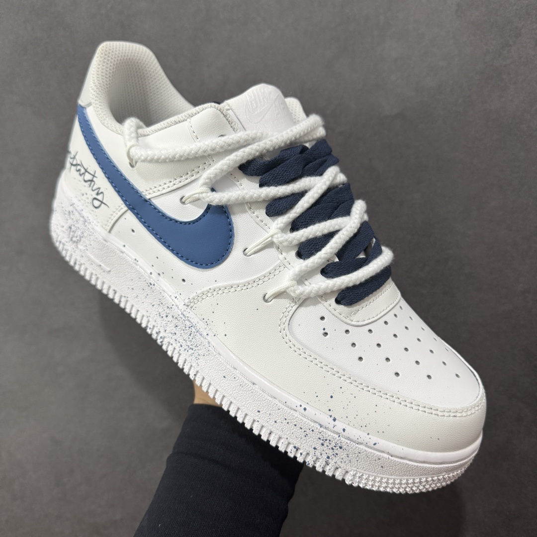 图片[3]-【定制版】Nike Air Force 1\’07 Low 字母涂鸦复古 空军一号低帮休闲板鞋 ZH0316-106  #定制皮料 定制鞋盒 原楦原纸板 纯正空军版型 内置全掌气垫  尺码：36 36.5 37.5 38 38.5 39 40 40.5 41 42 42.5 43 44 44.5 45 编码：HXSA310320-选品中心