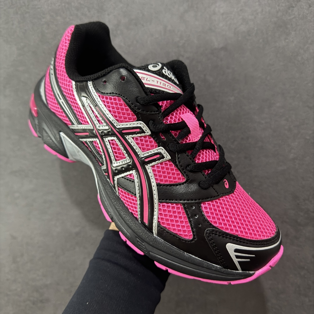 图片[3]-【公司级】ASICS 亚瑟士 新款情侣健步减震复古鞋GEL-1130 男女时尚透气运动潮流耐磨休闲鞋 选用网眼与皮革相接，复古而富有层次感。网布搭配金属感线条，虎爪 Logo 加入配色点缀，加深复古时尚美感。Ortholite 鞋垫+搭载着 GEL 缓震胶的鞋底，同时辅以耐磨大底提供良好抓地力。复古美学入门代表作，重现2000年代后期的复古美学。 尺码：36-45含半码-选品中心