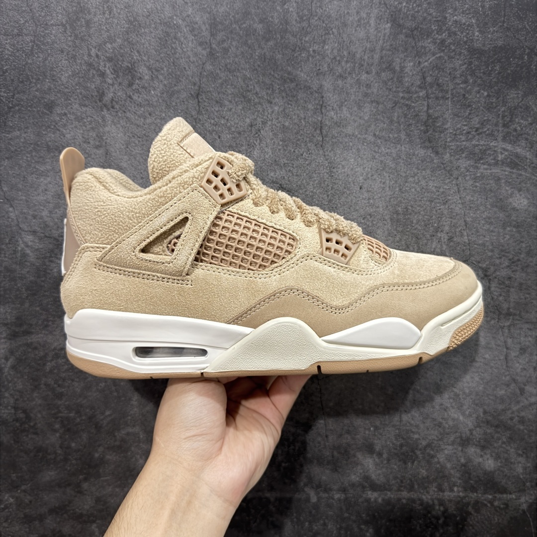 【纯原】Air Jordan AJ4 WMNS Cozy Girl泰迪熊 HV0823-200 圈内