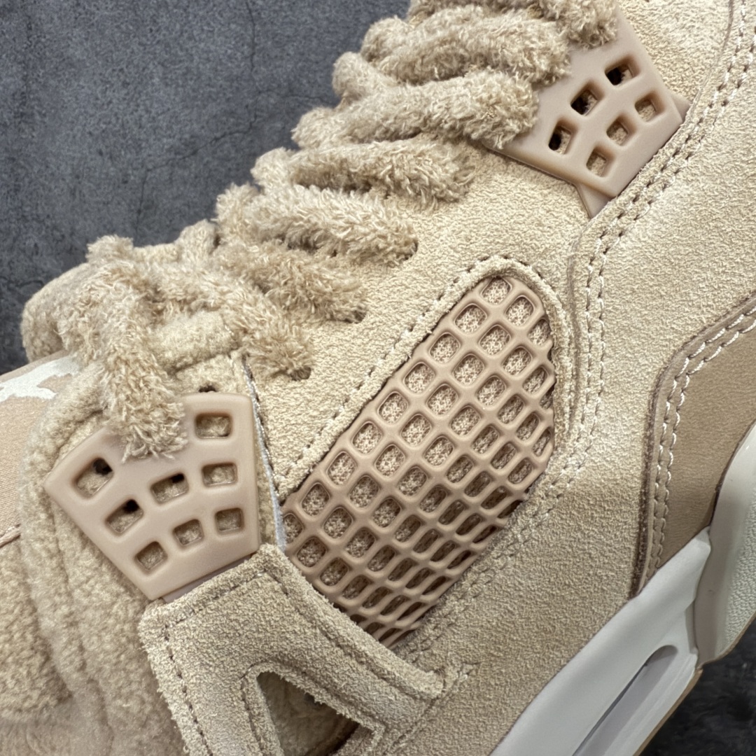  
【纯原】Air Jordan AJ4 WMNS Cozy Girl泰迪熊 HV0823-200 圈内