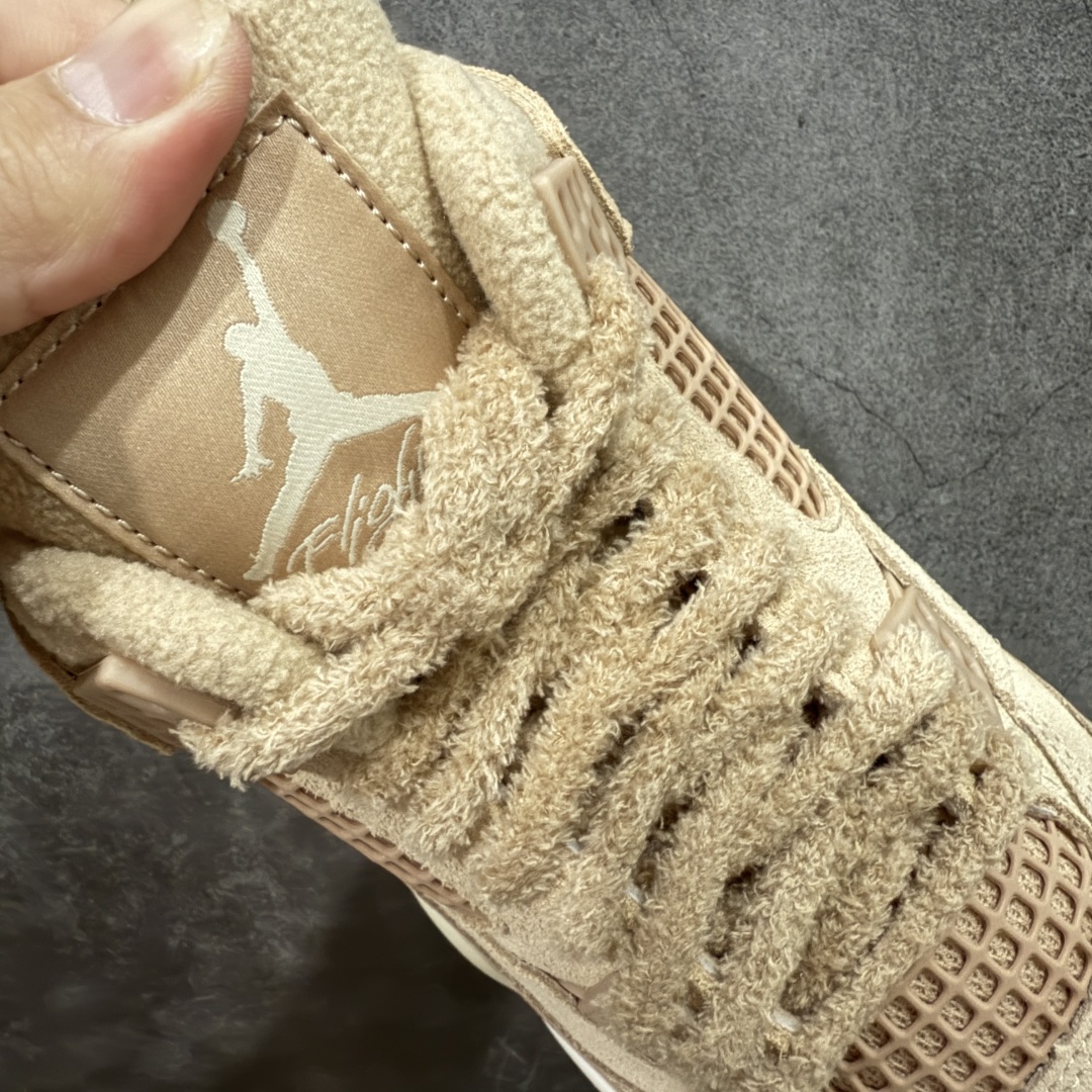  
【纯原】Air Jordan AJ4 WMNS Cozy Girl泰迪熊 HV0823-200 圈内