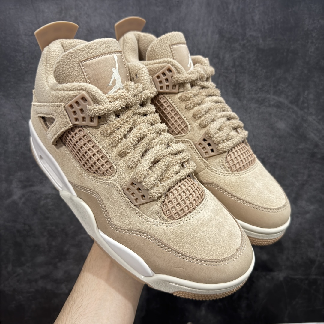  
【纯原】Air Jordan AJ4 WMNS Cozy Girl泰迪熊 HV0823-200 圈内