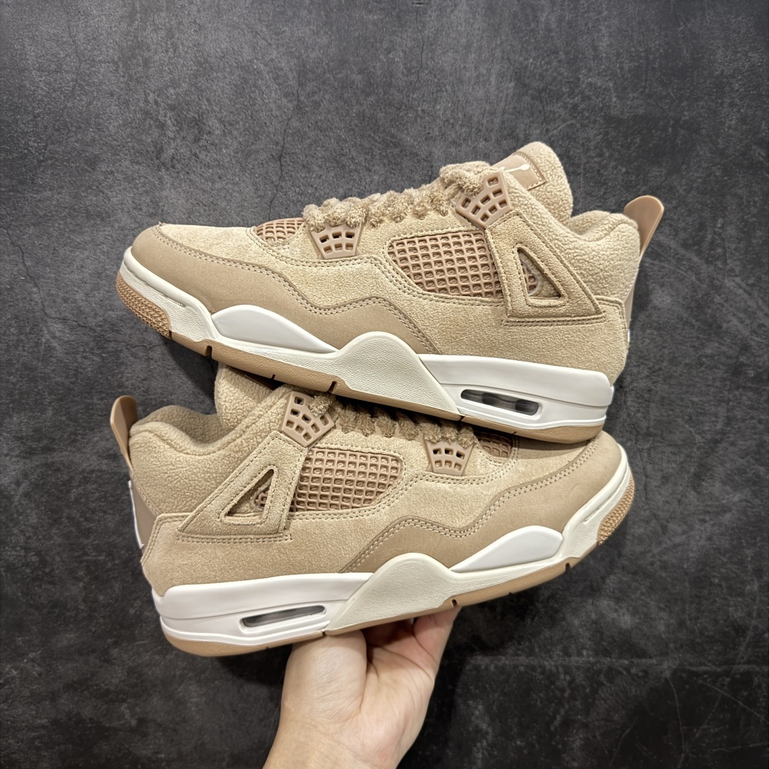 【纯原】Air Jordan AJ4 WMNS Cozy Girl泰迪熊 HV0823-200 圈内