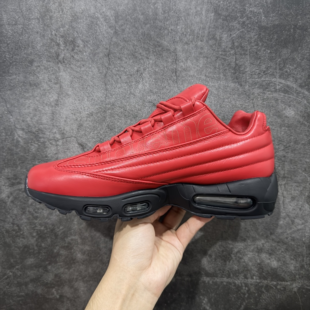  
【纯原】Supreme x Nike Air Max 95 Lux 联名款 复古减震气垫跑鞋 CI0