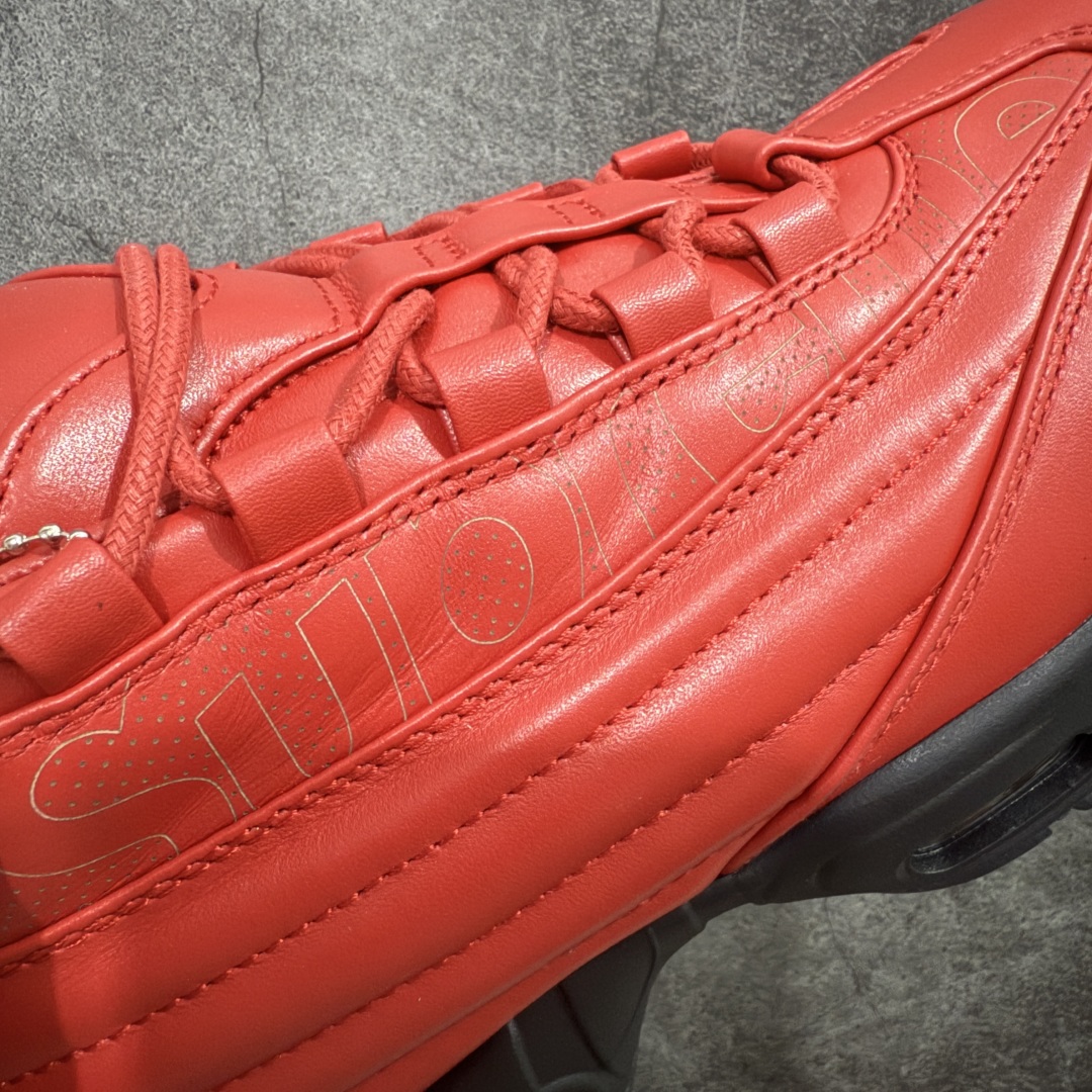  
【纯原】Supreme x Nike Air Max 95 Lux 联名款 复古减震气垫跑鞋 CI0