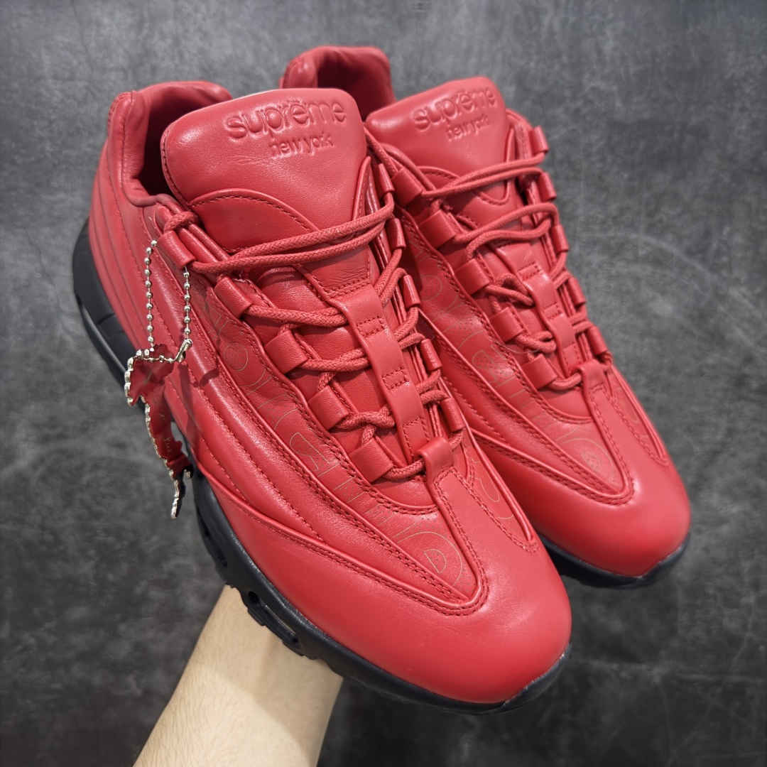  
【纯原】Supreme x Nike Air Max 95 Lux 联名款 复古减震气垫跑鞋 CI0