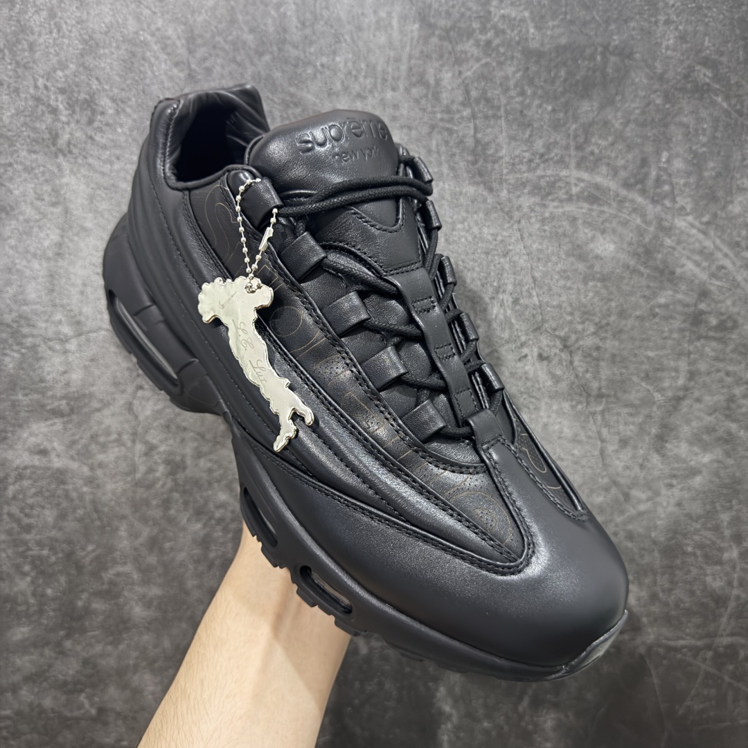  
【纯原】Supreme x Nike Air Max 95 Lux 联名款 复古减震气垫跑鞋 CI0