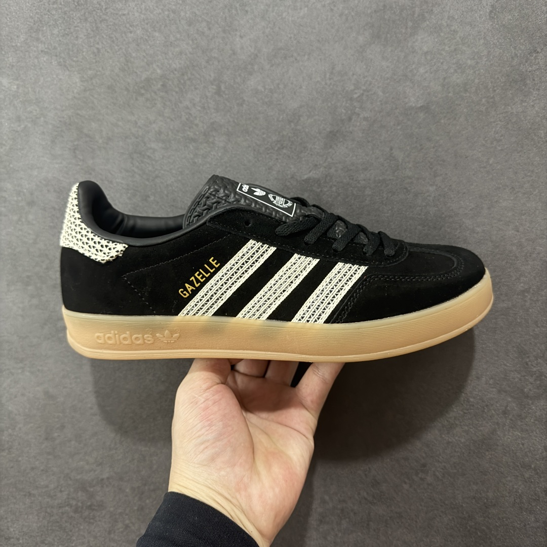  
【纯原】Adidas Originals Gazelle Indoor   三叶草复古休闲防滑耐磨低