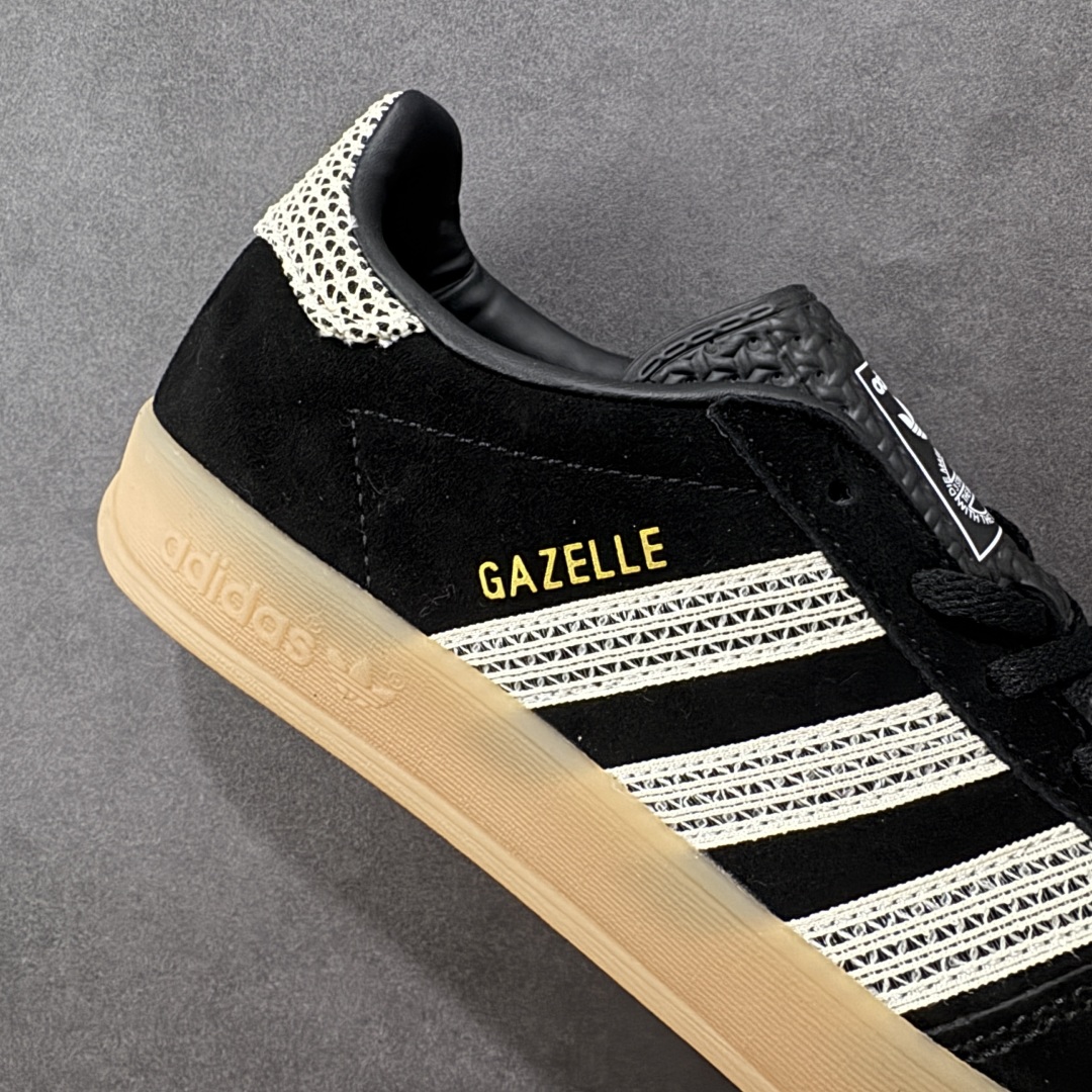  
【纯原】Adidas Originals Gazelle Indoor   三叶草复古休闲防滑耐磨低