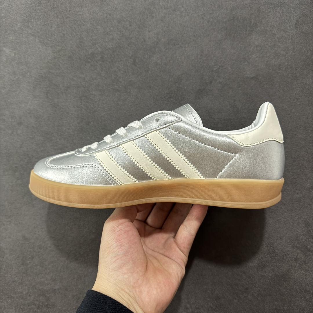  
【纯原】Adidas Originals Gazelle Indoor   三叶草复古休闲防滑耐磨低