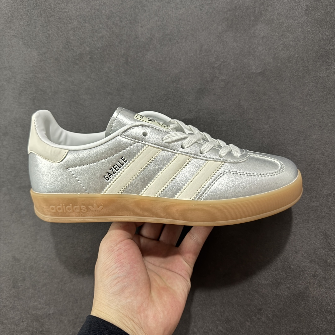  
【纯原】Adidas Originals Gazelle Indoor   三叶草复古休闲防滑耐磨低
