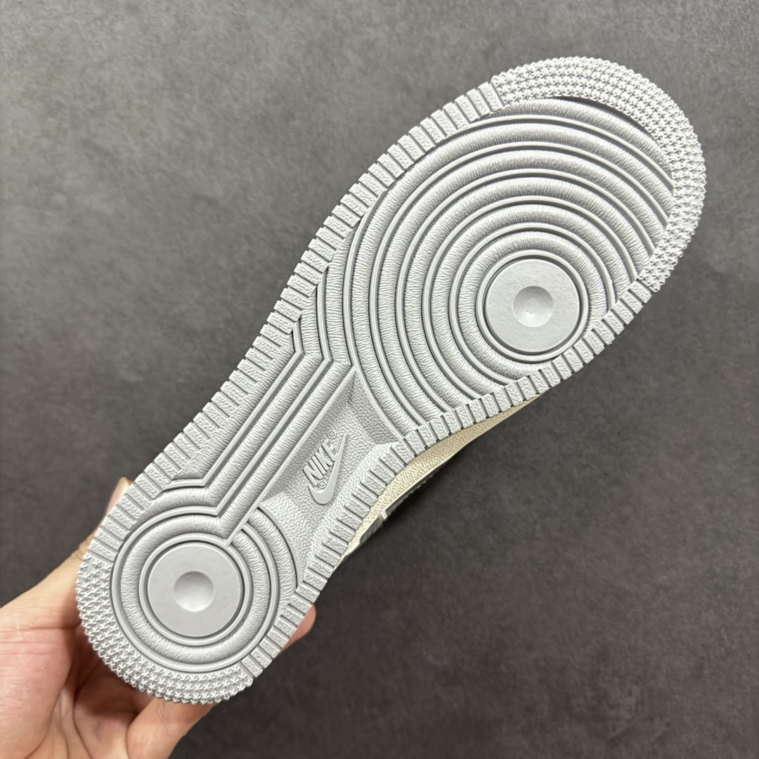  
【纯原】Nike Air Force 1 '07 Low “Supreme联名——涂鸦米灰勾”空军一