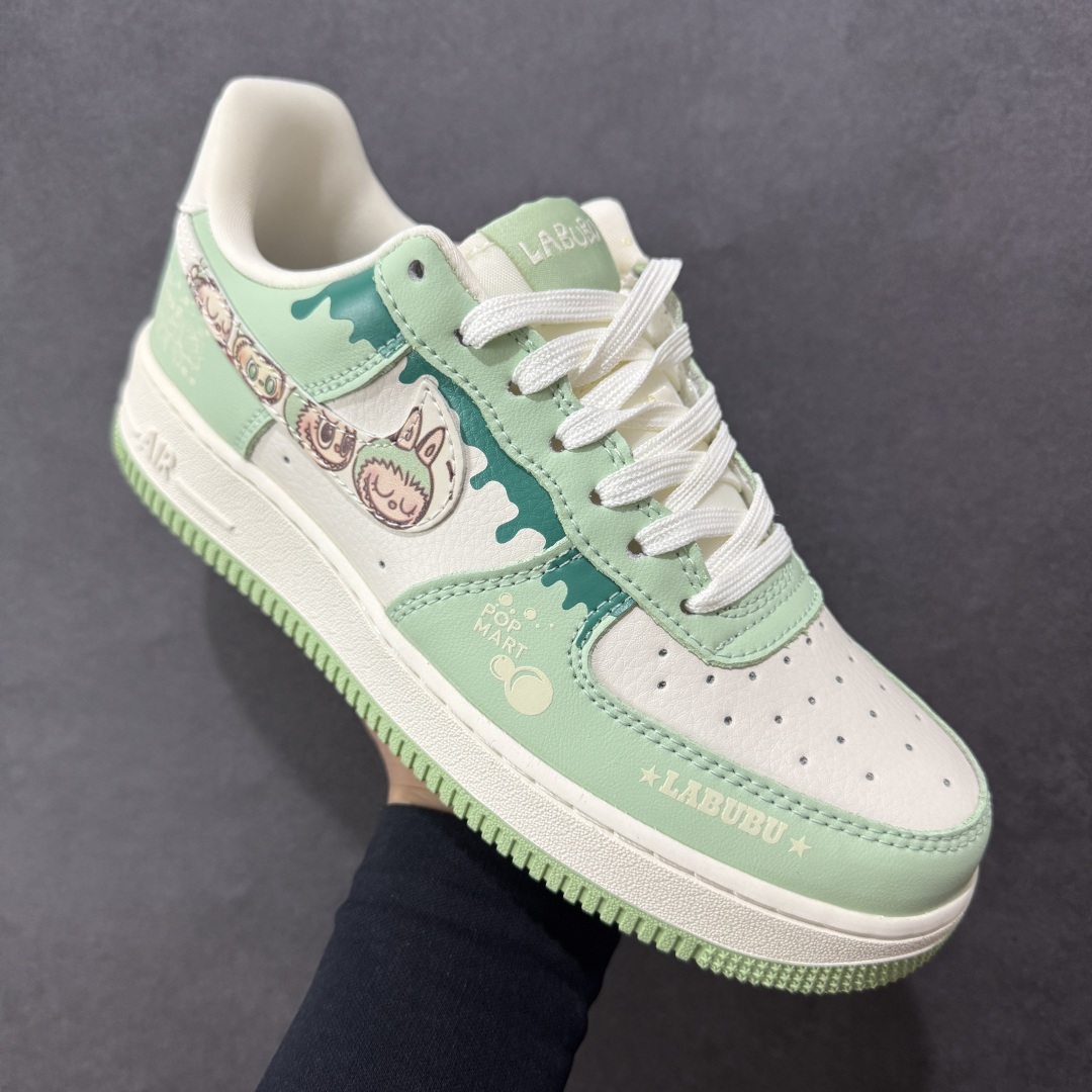  
【纯原】NIke Air Force 1 '07 Low “米绿拉布布”空军一号 低帮 运动鞋 休闲
