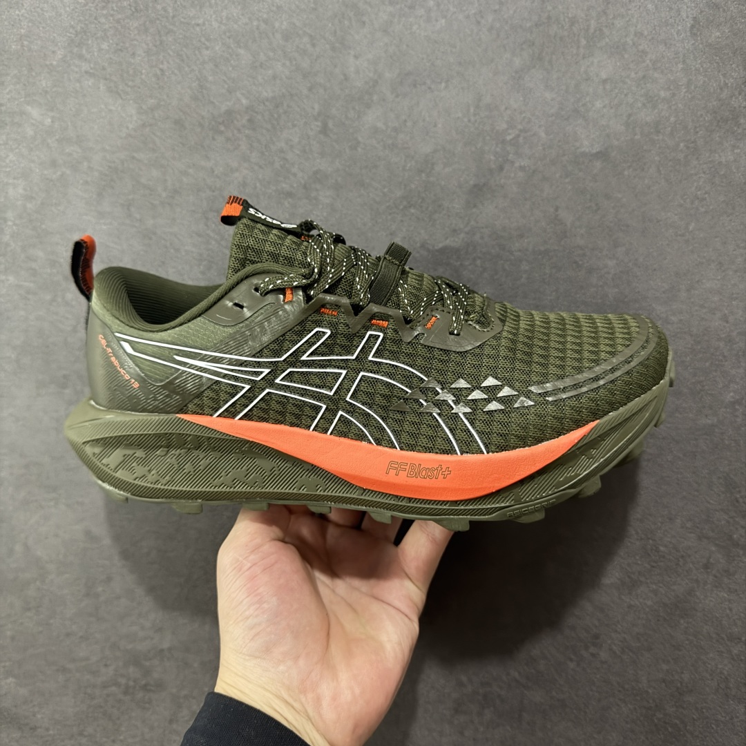  
【纯原】Asics Gel-Trabuco 13 亚瑟士复古透气休闲鞋缓震男子耐磨跑步鞋
#鞋面采