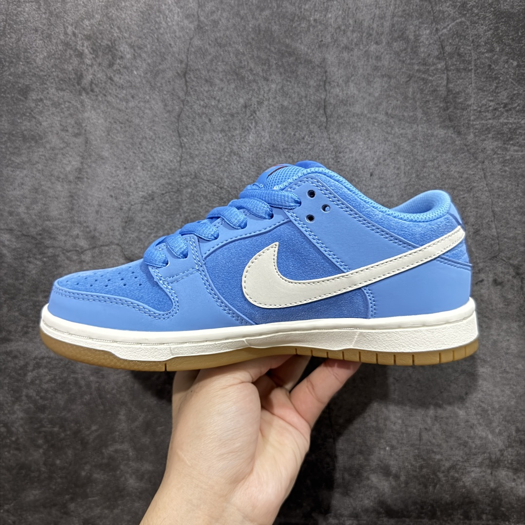图片[2]-【免修ST版本】耐克 W Nike SB Dunk Low Pro ”University Blue“ 大学蓝 低帮休闲运动板鞋 #整双鞋以大学蓝色为主色调，Swoosh 标志和中底采用白色调。运用网眼、绒面革和皮革等多种材质，经久耐用，性能卓越。 货号：FJ1674-401 尺码：36 36.5 37.5 38 38.5 39 40 40.5 41 42 42.5 43 44 44.5 45 46-选品中心