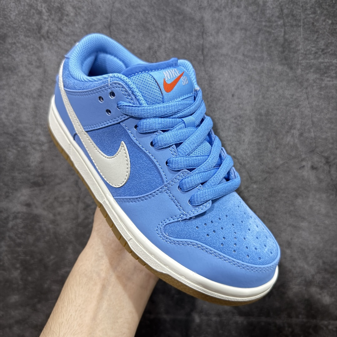 图片[3]-【免修ST版本】耐克 W Nike SB Dunk Low Pro ”University Blue“ 大学蓝 低帮休闲运动板鞋 #整双鞋以大学蓝色为主色调，Swoosh 标志和中底采用白色调。运用网眼、绒面革和皮革等多种材质，经久耐用，性能卓越。 货号：FJ1674-401 尺码：36 36.5 37.5 38 38.5 39 40 40.5 41 42 42.5 43 44 44.5 45 46-选品中心