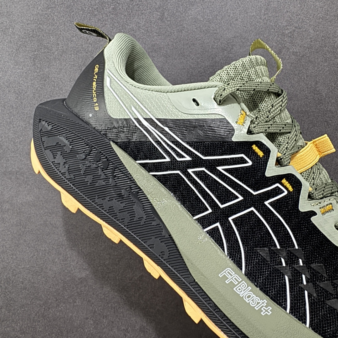 图片[6]-【公司级】Asics Gel-Trabuco 13 亚瑟士复古透气休闲鞋缓震男子耐磨跑步鞋  #鞋面采用无缝线鞋面，贴合脚型，穿着舒适；中底360°环绕式GL，提供良好的缓冲性能；  尺码：36 37 37.5 38 39 39.5 40 40.5 41.5 42 42.5 43.5 44 45-选品中心