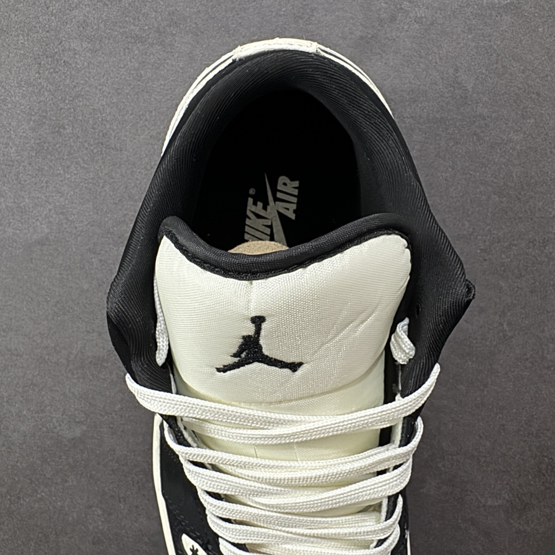 图片[7]-【定制版】Nike AJ1 Low 黑白拉布布联名 低帮休闲板鞋 定制鞋盒 大厂纯原品质出货 超高清洁度 皮料切割干净无任何毛边 细节完美 货号：QG2025-006 尺码：36 36.5 37.5 38 38.5 39 40 40.5 41 42 42.5 43 44 44.5 45-选品中心