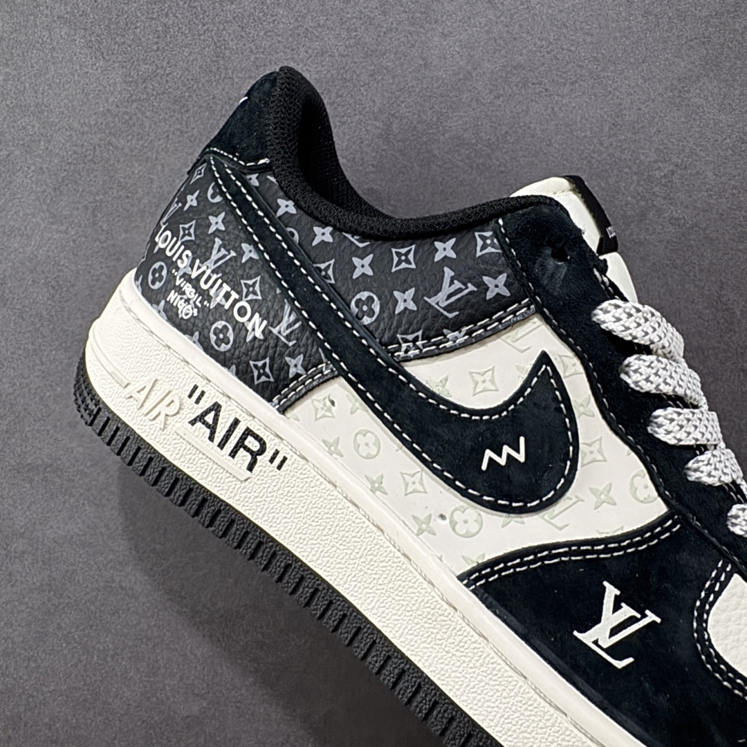 图片[6]-【定制版】Nike Air Force 1\’07 Low LV联名 缝织标印花 空军一号低帮休闲板鞋 CX5050-Y10  #原楦头原纸板 原装鞋盒 定制五金配件 内置全掌气垫 原厂鞋底   尺码：36 36.5 37.5 38 38.5 39 40 40.5 41 42 42.5 43 44 44.5 45 编码：HXSA310320-选品中心