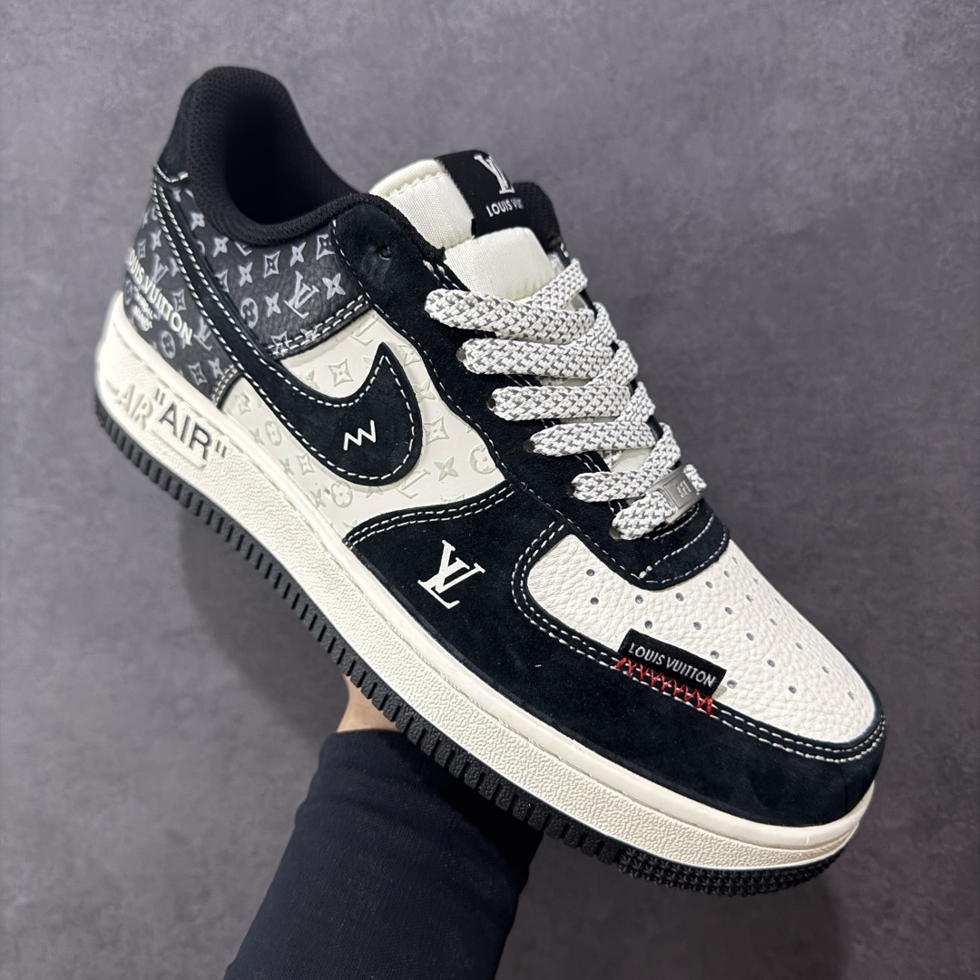 图片[3]-【定制版】Nike Air Force 1\’07 Low LV联名 缝织标印花 空军一号低帮休闲板鞋 CX5050-Y10  #原楦头原纸板 原装鞋盒 定制五金配件 内置全掌气垫 原厂鞋底   尺码：36 36.5 37.5 38 38.5 39 40 40.5 41 42 42.5 43 44 44.5 45 编码：HXSA310320-选品中心
