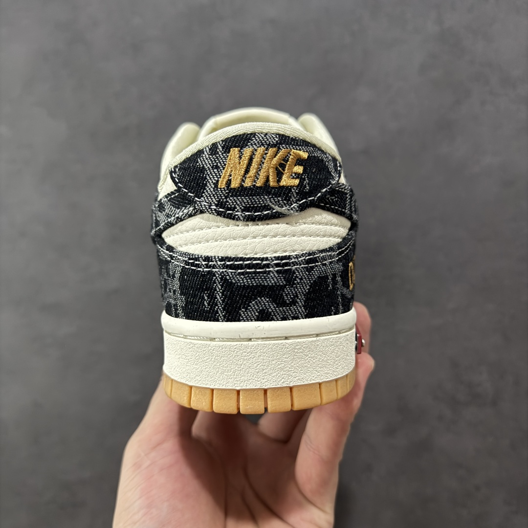 图片[4]-【定制版】Nike SB Dunk Low 迪奥联名 墨纹牛仔 高端定制 低帮休闲板鞋 SD6688-001  #定制鞋盒 大厂纯原品质出货 超高清洁度 皮料切割干净无任何毛边 细节完美   尺码：36 36.5 37.5 38 38.5 39 40 40.5 41 42 42.5 43 44 44.5 45 编码：HXSB330340-选品中心