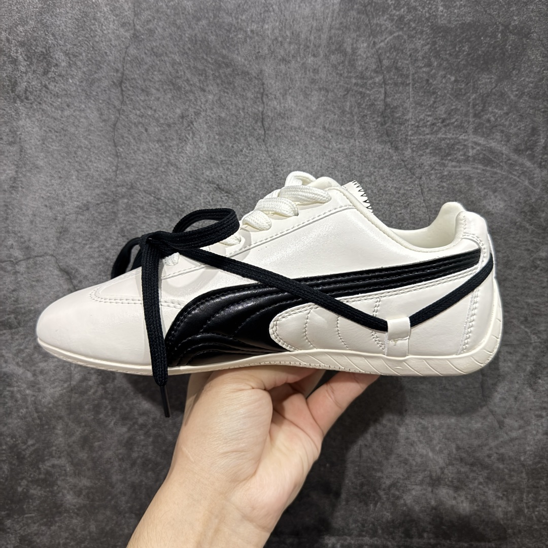 图片[2]-【公司级】Rose x Puma 彪马 Speedcat 联名款低帮休闲鞋 404391-01 市面首发品质 原装档案原数据纸版楦型 二次成型\’猛帮\’成型工艺制作 尺码：35.5 36 37 37.5 38 38.5 39 40 40.5 41 42 42.5 43 44 45-选品中心