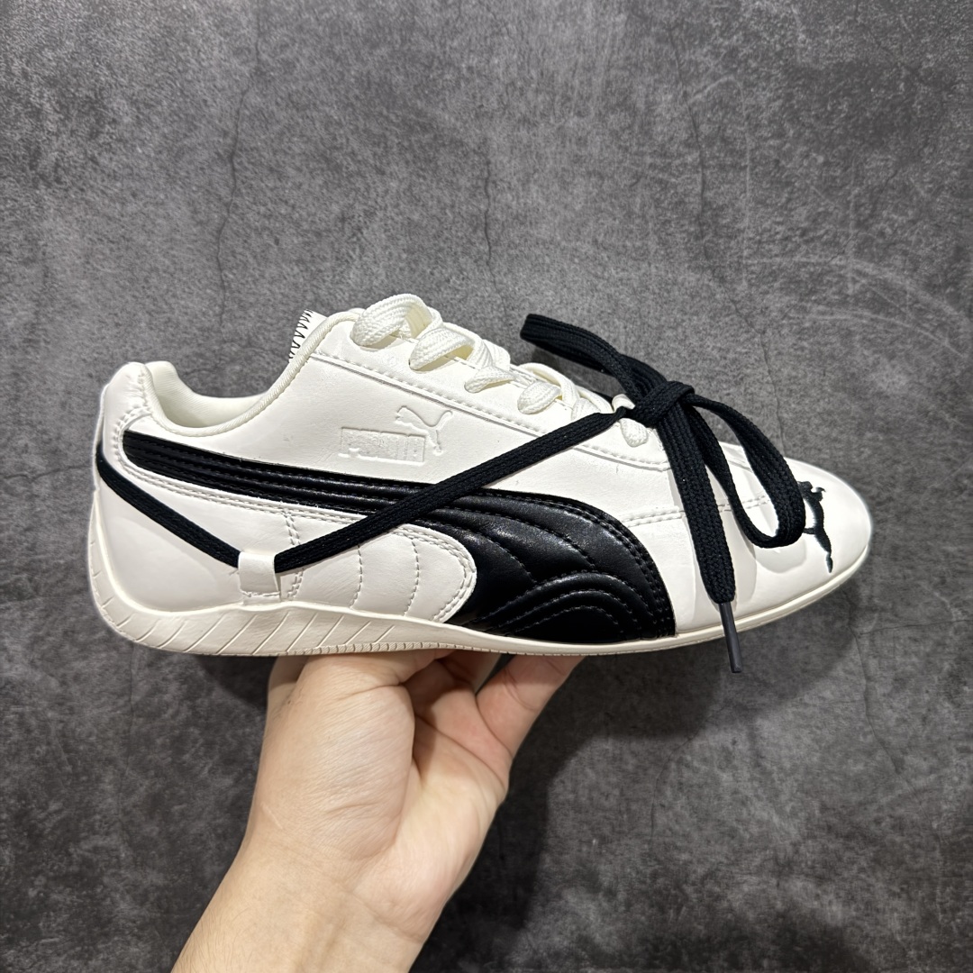【公司级】Rose x Puma 彪马 Speedcat 联名款低帮休闲鞋 404391-01 市面首发品质 原装档案原数据纸版楦型 二次成型\'猛帮\'成型工艺制作 尺码:35.5 36 37 37.5 38 38.5 39 40 40.5 41 42 42.5 43 44 45-选品中心