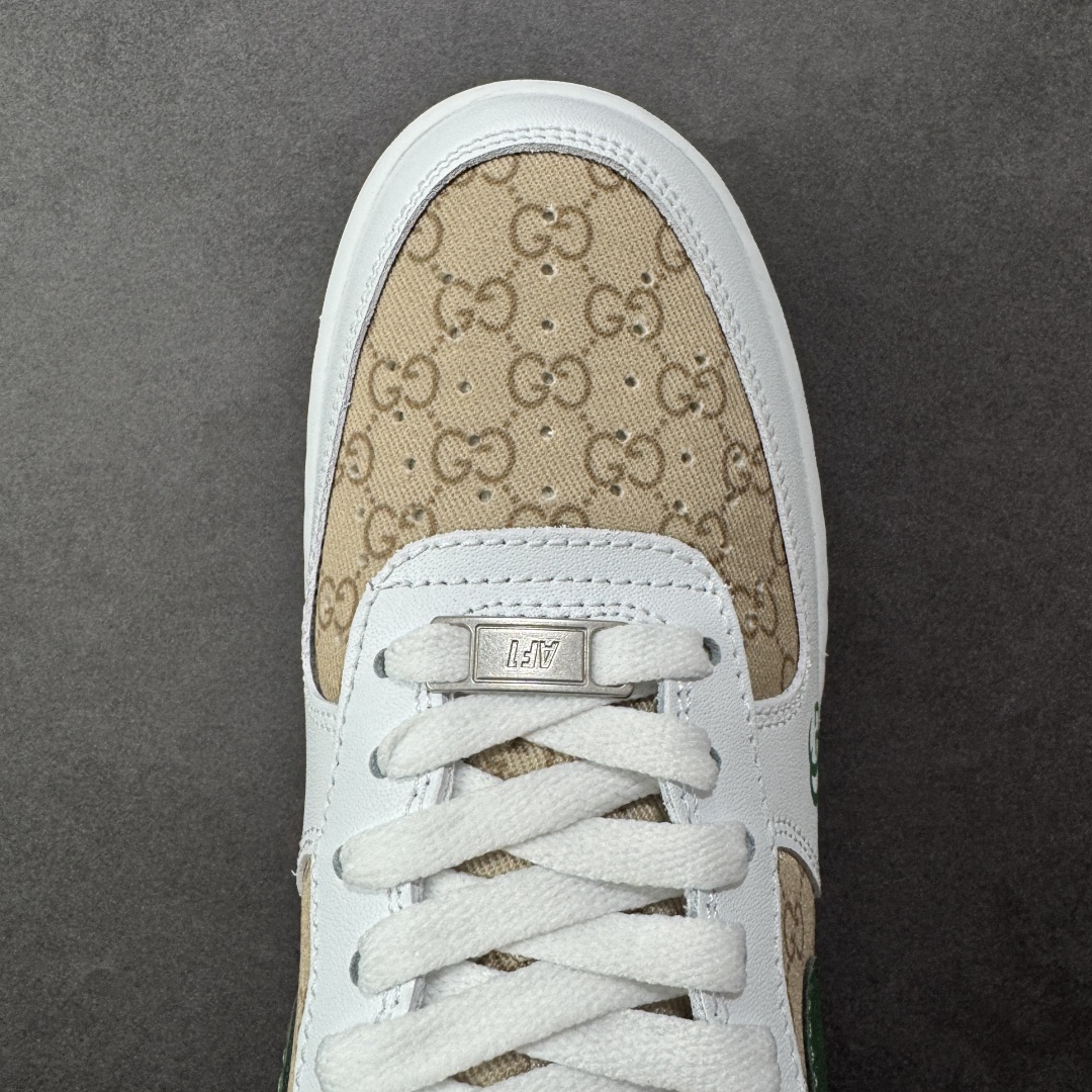 图片[8]-【定制版】Nike Air Force 1\’07 Low 古驰联名 花纹草绿 空军一号低帮休闲板鞋  #原楦头原纸板 原装鞋盒 定制五金配件 内置全掌气垫 原厂鞋底 货号：AH8462-004  尺码：36 36.5 37.5 38 38.5 39 40 40.5 41 42 42.5 43 44 44.5 45 编码：HXSA310320-选品中心