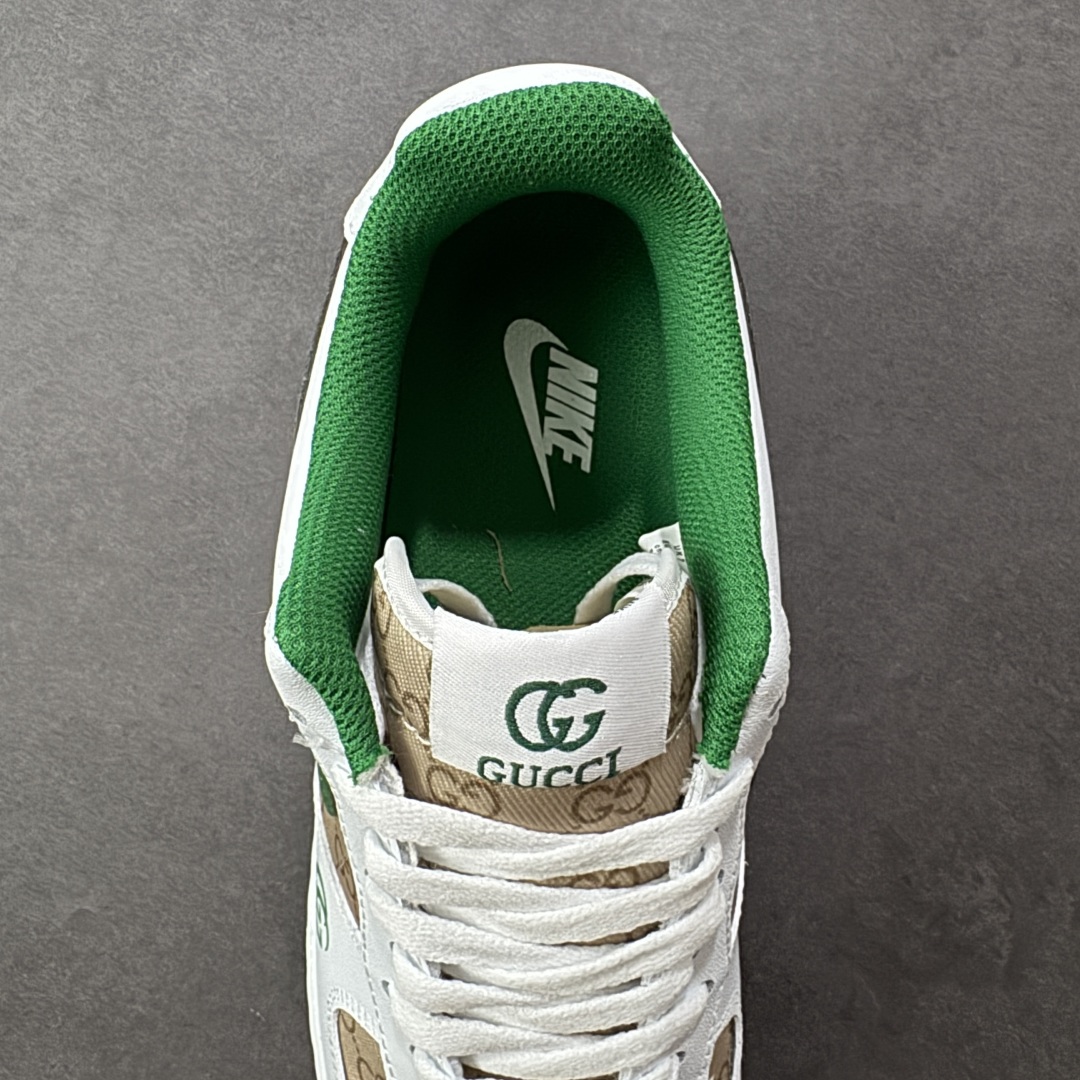 图片[7]-【定制版】Nike Air Force 1\’07 Low 古驰联名 花纹草绿 空军一号低帮休闲板鞋  #原楦头原纸板 原装鞋盒 定制五金配件 内置全掌气垫 原厂鞋底 货号：AH8462-004  尺码：36 36.5 37.5 38 38.5 39 40 40.5 41 42 42.5 43 44 44.5 45 编码：HXSA310320-选品中心