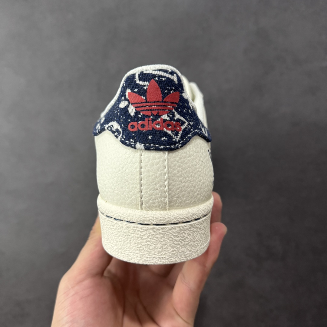 图片[4]-【定制版】AD Originals Superstar x Louis Vuitton 白黑 采用全新头层拼接皮革材质 后跟采用特色3D立体印字 渠道正品订单 诠释市场最高工艺水平 全鞋进口头层皮料打造 区别市面普通真标版本，进出专柜无压力 货号：JY8909 尺码：36-45 编码：CC290300-选品中心