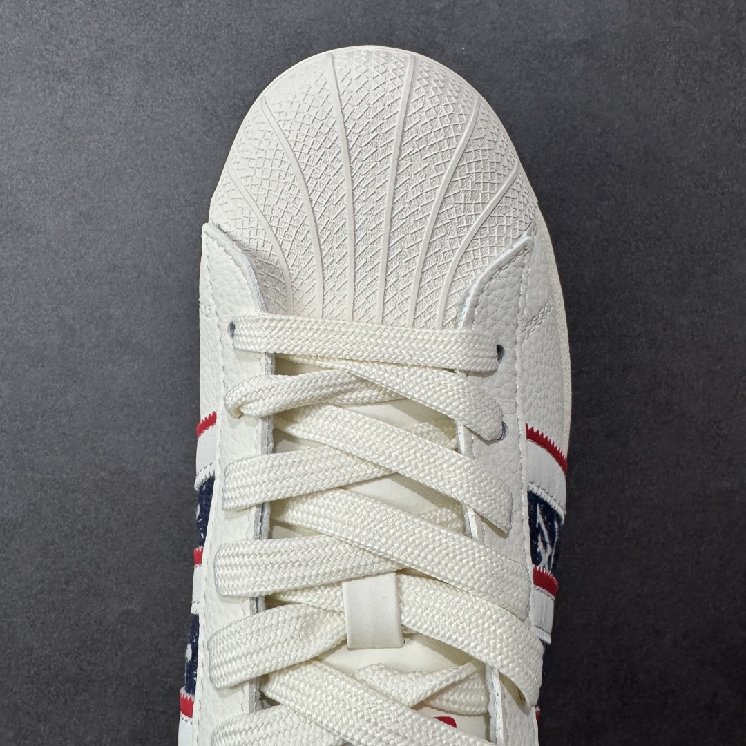 图片[8]-【定制版】AD Originals Superstar x Louis Vuitton 白黑 采用全新头层拼接皮革材质 后跟采用特色3D立体印字 渠道正品订单 诠释市场最高工艺水平 全鞋进口头层皮料打造 区别市面普通真标版本，进出专柜无压力 货号：JY8909 尺码：36-45 编码：CC290300-选品中心