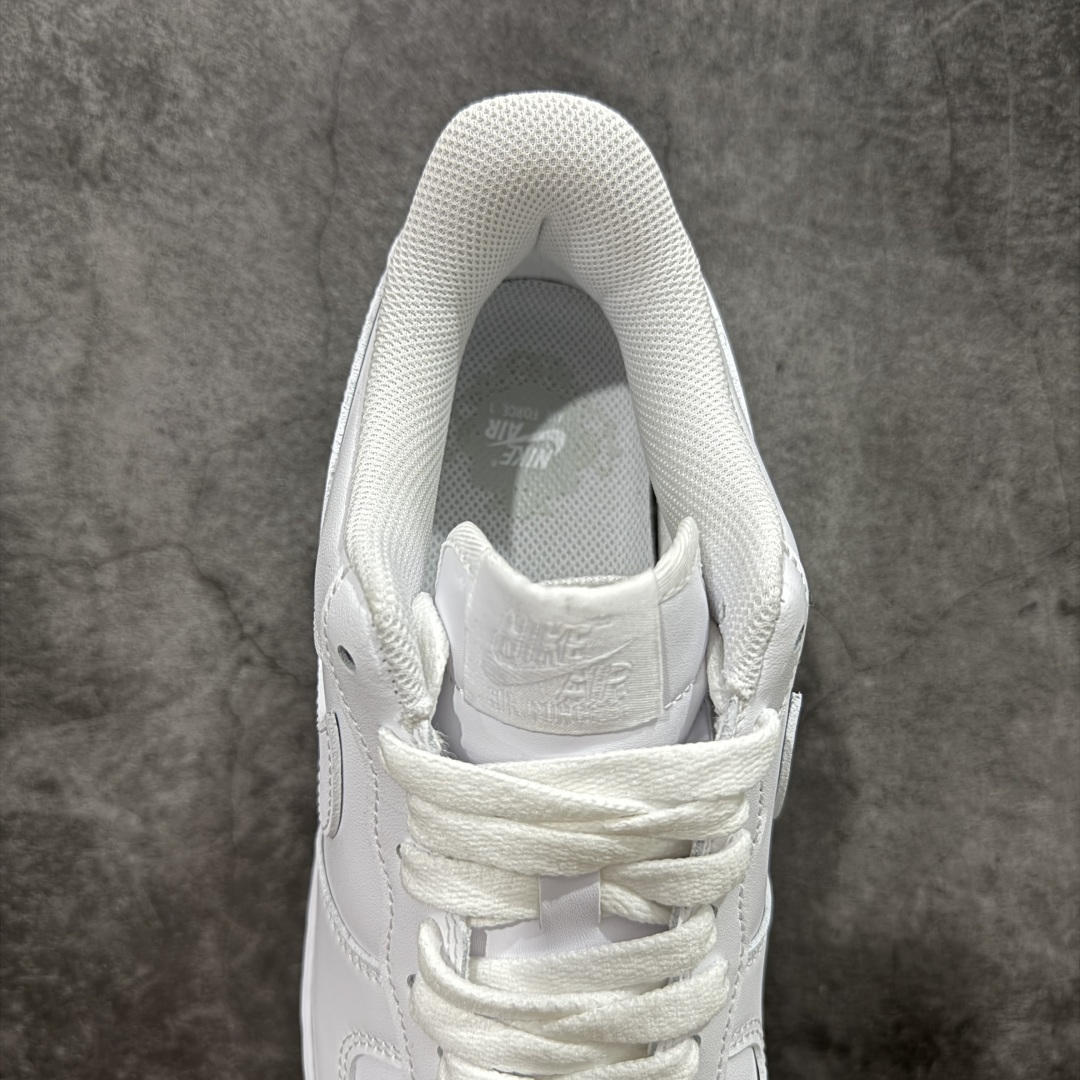图片[8]-【纯原头层版】NK Air Force 1 Low \’07 空军一号低帮经典板鞋 纯白 CW2288-111 顶级空军 皮料质感可媲美og版 细节吊打市场其他代号版本 全鞋电脑针车 工整有序 原厂港宝加持完美还原灵魂版型 原盒原配从里到外百分百还原 原厂全头层原厂皮料 原标原盒 内置Sole气垫 中底白色背胶 中底划线 已经无限的接近公司 原厂楦头 原厂刺绣 后跟弧度修正 正确中底四线防伪 尺码：36 36.5 37.5 38 38.5 39 40 40.5 41 42 42.5 43 44 44.5 45 46-选品中心