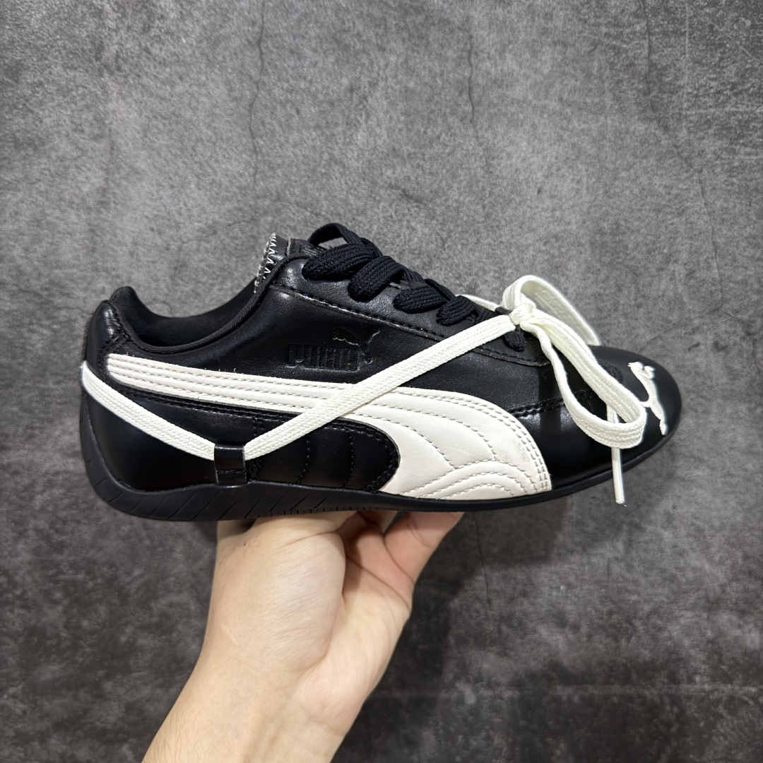 【公司级】Rose x Puma 彪马 Speedcat 联名款低帮休闲鞋 404391-01 市面首发品质 原装档案原数据纸版楦型 二次成型\'猛帮\'成型工艺制作 尺码:35.5 36 37 37.5 38 38.5 39 40 40.5 41 42 42.5 43 44 45-选品中心