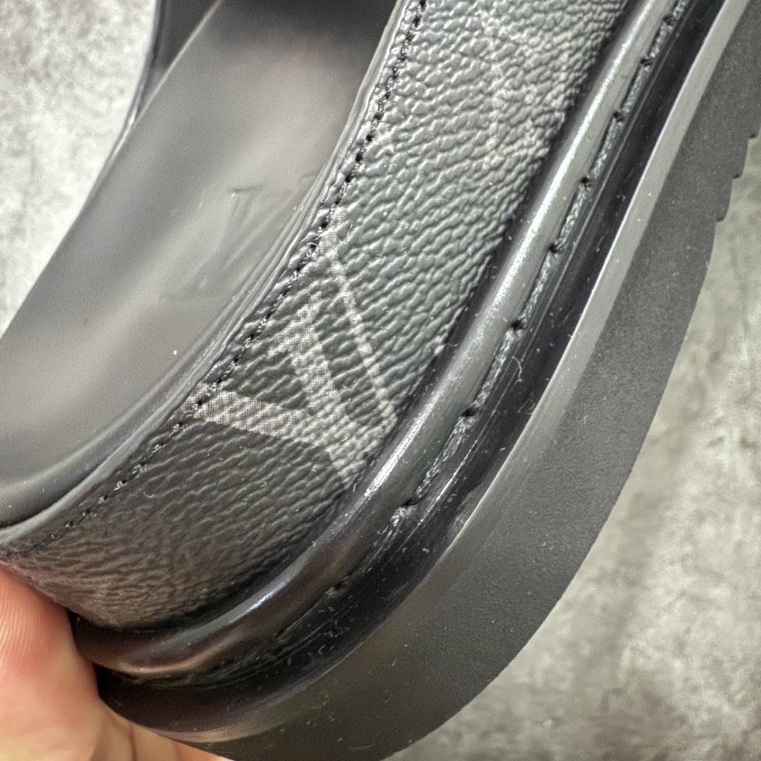 图片[3]-【佛山超A版】Louis Vuitton Easy LV皮革拼接博肯半包头拖鞋凉鞋全网首发 原版开发纳米级复刻独家私模大底内里采用全粒面头层牛皮原厂进口特A9级真正1：1老花鞋面（9级为最顶面料）印花对点对位定制电镀五金整体还原度95%以上经典老花永不过时！原版发售9800+ 尺码：383940414243444546-选品中心