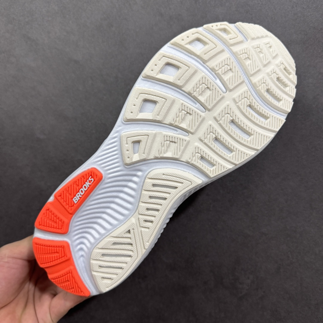 图片[9]-【CK纯原版】外贸热款专供 Brooks 布鲁克斯 Ghost 17 网面运动鞋 官方售价1K+ 超临界Q弹大底 正确鞋底带钢印 平台专供品质 完美鞋型 做工清洁度 软碳大底 透气鞋面 跑步健身优选版本 尺码：36 36.5 37.5 38 38.5 39 40 40.5 41 42 42.5 43 44 45 46-选品中心