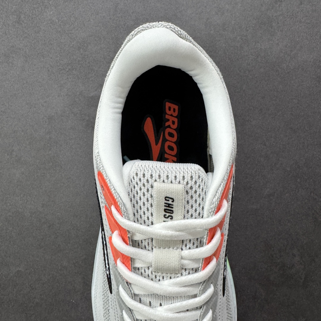 图片[7]-【CK纯原版】外贸热款专供 Brooks 布鲁克斯 Ghost 17 网面运动鞋 官方售价1K+ 超临界Q弹大底 正确鞋底带钢印 平台专供品质 完美鞋型 做工清洁度 软碳大底 透气鞋面 跑步健身优选版本 尺码：36 36.5 37.5 38 38.5 39 40 40.5 41 42 42.5 43 44 45 46-选品中心