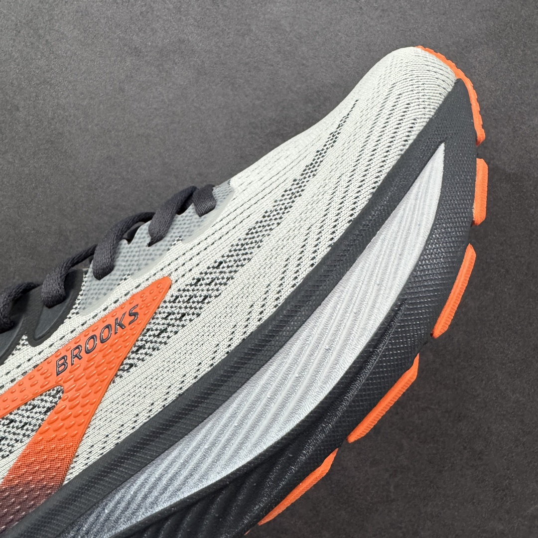 图片[5]-【CK纯原版】外贸热款专供 Brooks 布鲁克斯 Ghost 17 网面运动鞋 官方售价1K+ 超临界Q弹大底 正确鞋底带钢印 平台专供品质 完美鞋型 做工清洁度 软碳大底 透气鞋面 跑步健身优选版本 尺码：40 40.5 41 42 42.5 43 44 45 46-选品中心