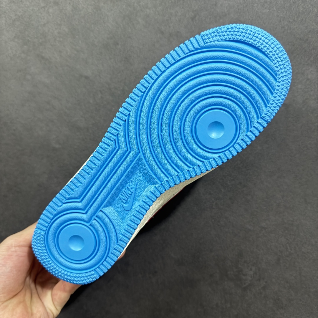 图片[9]-【定制版】Nike Air Force 1\’07 Low 古驰联名 白红蓝 空军一号低帮休闲板鞋  #高级夜光效果 工艺难度大 原楦头原纸板 原装鞋盒 原厂鞋底 超高清洁度 细节完美 货号：SC0601-572  尺码：36 36.5 37.5 38 38.5 39 40 40.5 41 42 42.5 43 44 44.5 45-选品中心