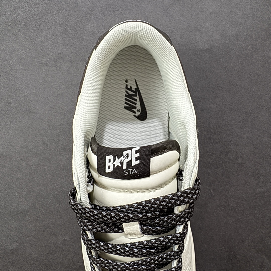 图片[7]-【定制版】Nike SB Dunk Low Bape联名 鳞纹米棕勾 高端定制 低帮休闲板鞋  #定制鞋盒 大厂纯原品质出货 超高清洁度 皮料切割干净无任何毛边 细节完美 货号：QW5836-016  尺码：36 36.5 37.5 38 38.5 39 40 40.5 41 42 42.5 43 44 44.5 45-选品中心