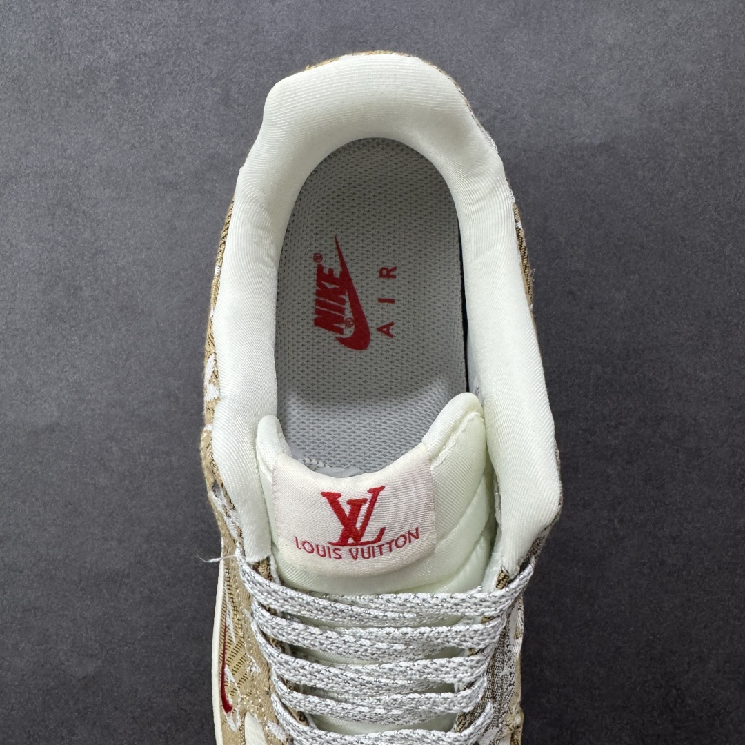 图片[7]-【定制版】Nike Air Force 1\’07 Low LV联名 灰棕花布 空军一号低帮休闲板鞋  #原楦头原纸板 原装鞋盒 定制五金配件 内置全掌气垫 原厂鞋底 货号：DF0188-076  尺码：36 36.5 37.5 38 38.5 39 40 40.5 41 42 42.5 43 44 44.5 45 编码：HXSA310320-选品中心