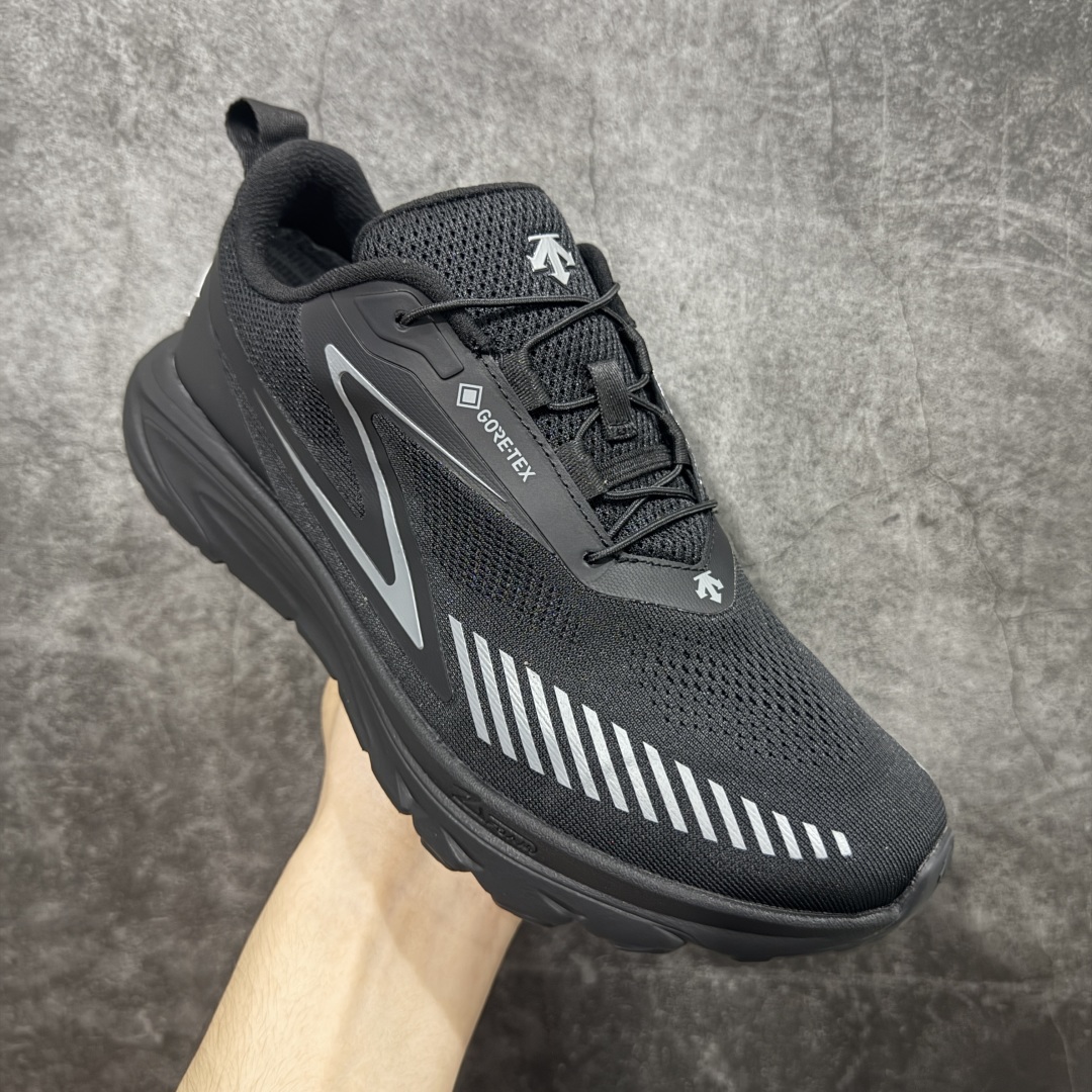 图片[3]-【莞产纯原版】迪桑特Descente Easy GTX 跑步系列 针织“黑武士” 莞产顶级 独立私模开发，只为真正还原zp 私人定制原版鞋面，舒适透气更好定型 城市通勤/运动健身/轻户外徒步 黑色系潮鞋还有机能风的设计感 原版开发大底，脚感特别轻盈 尺码：39 40 41 42 43 44-选品中心