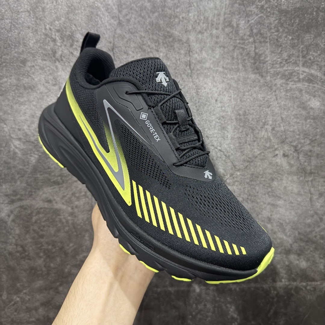 图片[3]-【莞产纯原版】迪桑特Descente Easy GTX 跑步系列 针织“黑武士” 莞产顶级 独立私模开发，只为真正还原zp 私人定制原版鞋面，舒适透气更好定型 城市通勤/运动健身/轻户外徒步 黑色系潮鞋还有机能风的设计感 原版开发大底，脚感特别轻盈 尺码：39 40 41 42 43 44-选品中心