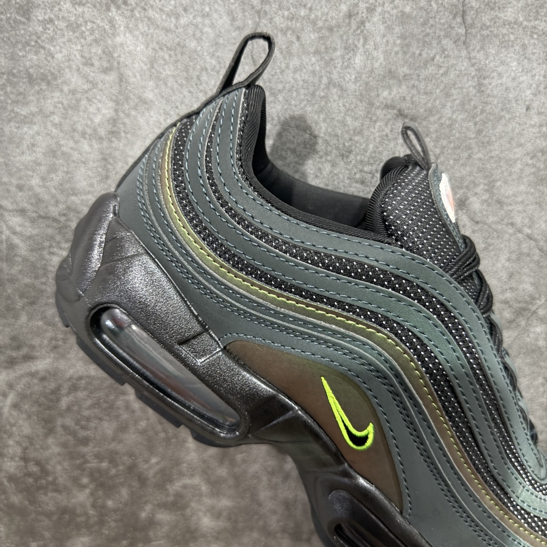 图片[7]-【纯原版】Division St. x Nike Air Max 95/97 Ducks of a Feather Thunder 舒适百搭耐磨 低帮 休闲跑步鞋 男款 黑色 II1711-900 顶级纯原 原盒原配件齐 男鞋真标半码制 升级原楦开发楦型 采用全新电脑针车缜密针痕#回弹PU模真气垫脚感大底❗️ 尺码：39-46含半码-选品中心