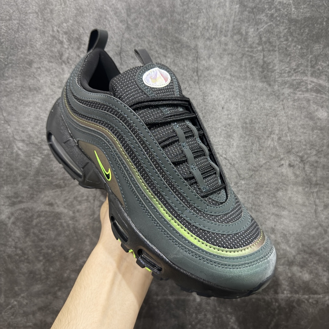 图片[3]-【纯原版】Division St. x Nike Air Max 95/97 Ducks of a Feather Thunder 舒适百搭耐磨 低帮 休闲跑步鞋 男款 黑色 II1711-900 顶级纯原 原盒原配件齐 男鞋真标半码制 升级原楦开发楦型 采用全新电脑针车缜密针痕#回弹PU模真气垫脚感大底❗️ 尺码：39-46含半码-选品中心